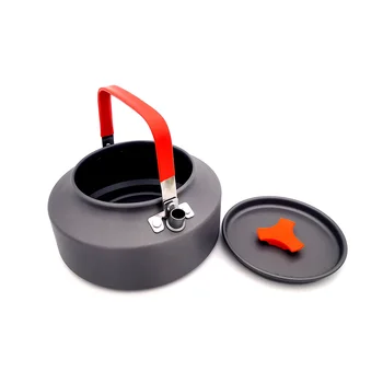 

Outdoor Ultralight Aluminum Alloy Camping Kettle Camp Tea Kettle Coffee Pot Hiking Portable Teapot With Handle
