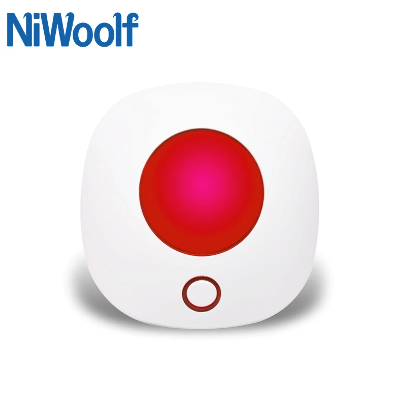 noise alarm for home Wireless Siren 433MHz Indoor Strobe Siren Or Tuya Wifi Light Siren Alarm 100dB For Our Tuya Smart Home Wifi Gsm Alarm System alarm siren