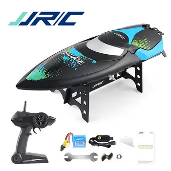 

JJRC S3 Latitude 2.4GHz 1:28 2CH 25KM/h Radio Control Boat High Speed Mini Racing RC Boat RTR Toys for Children