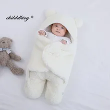  Soft Newborn Baby Wrap Blankets Baby Sleeping Bag Envelope For Newborn Sleepsack Cotton thicken Cocoon for baby 0-9 Months 