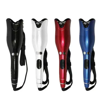 

Multifunctional Automatic Hair Curler Ceramic Infrared Heating Auto Rotating LCD Display Curling Iron Styling Tool US EU plu
