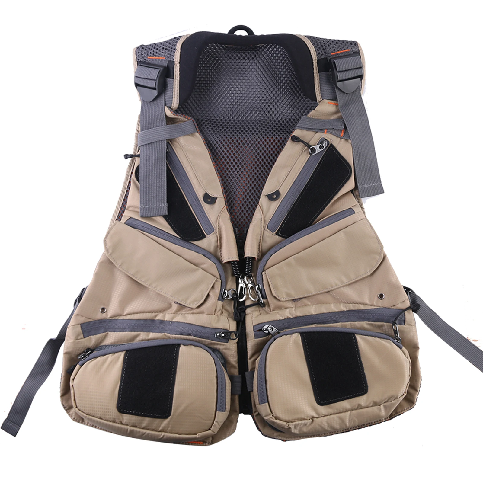 Maximumcatch рыболовный жилет с многофункциональными карманами, регулируемый размер, сетчатый рыболовный рюкзак, рыболовная куртка - Цвет: summit vest