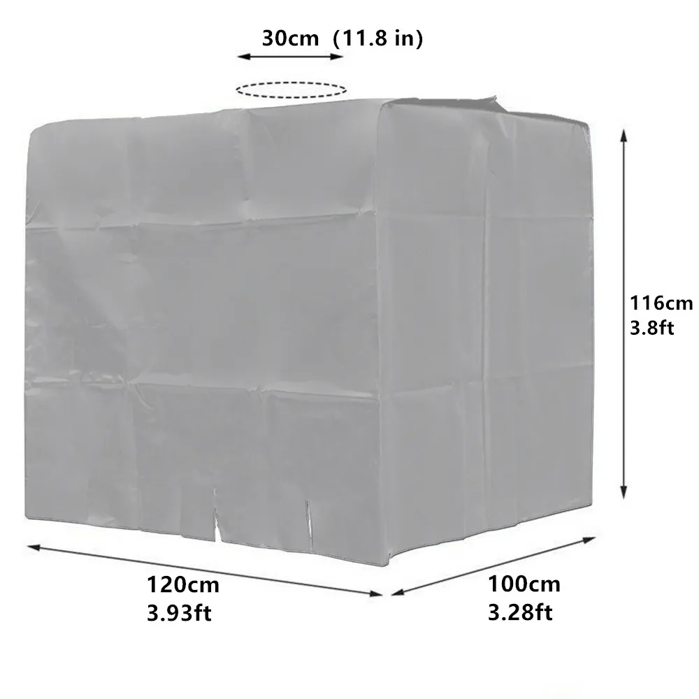 Water tank cover Ibc tank cover Tote water tank cover 4 Colors Outdoor Water Tank Cover for 1000 Liters IBC Tote Cover IBC Tank Fittings