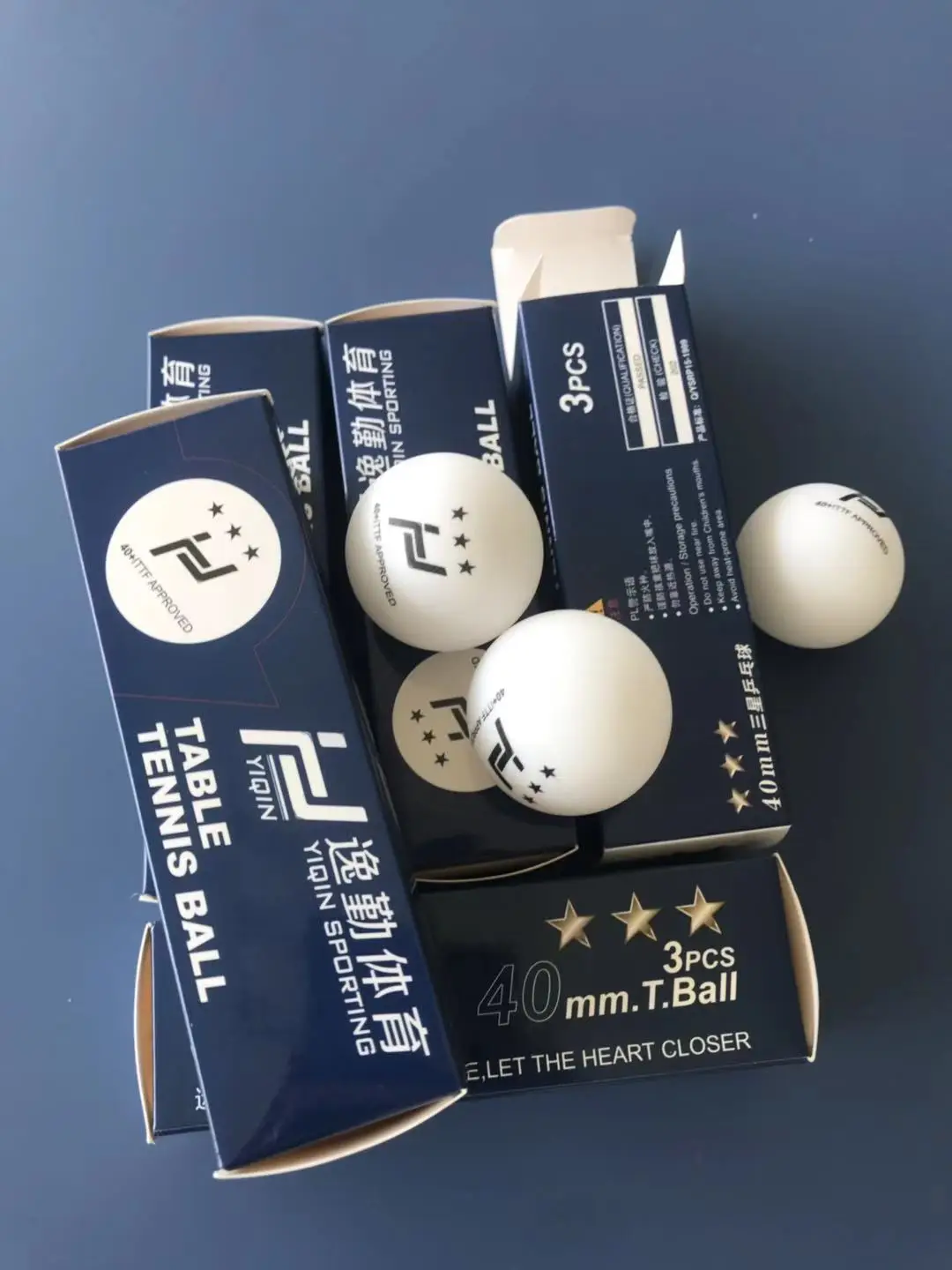 NAIPIN 3-Star D40 + мячи для настольного тенниса (3 звезды, новый материал 3-Star Seamed ABS мячи) Пластиковые Поли мячи для пинг-понга