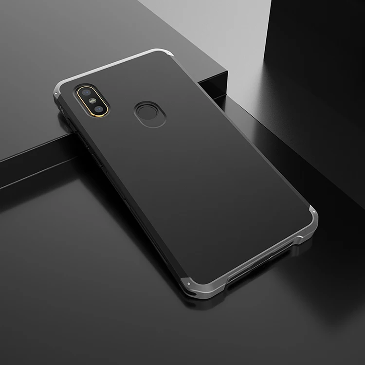 Текстурированная антиосенняя Металлическая Рамка PC задняя пластина для Xiaomi mi X2 mi X 2S mi x2s алюминиевый сплав бампер чехол mi X 2 2S чехол с подарком