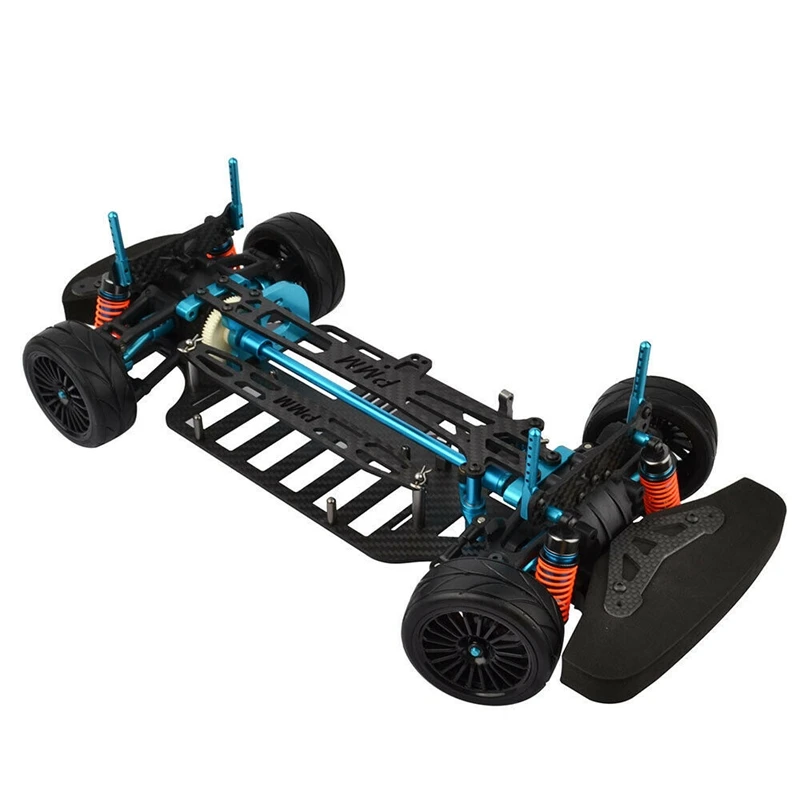 

Aluminium Alloy and Carbon Shaft Drive 1/10 4WD Touring Car Frame Kit for TAMIYA TT01 TT01E/TT01 TGS Car