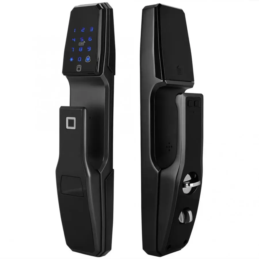 Biometric Electronic Door Lock Smart Fingerprint Code Card Key Touch Screen Digital Password for home | Безопасность и защита