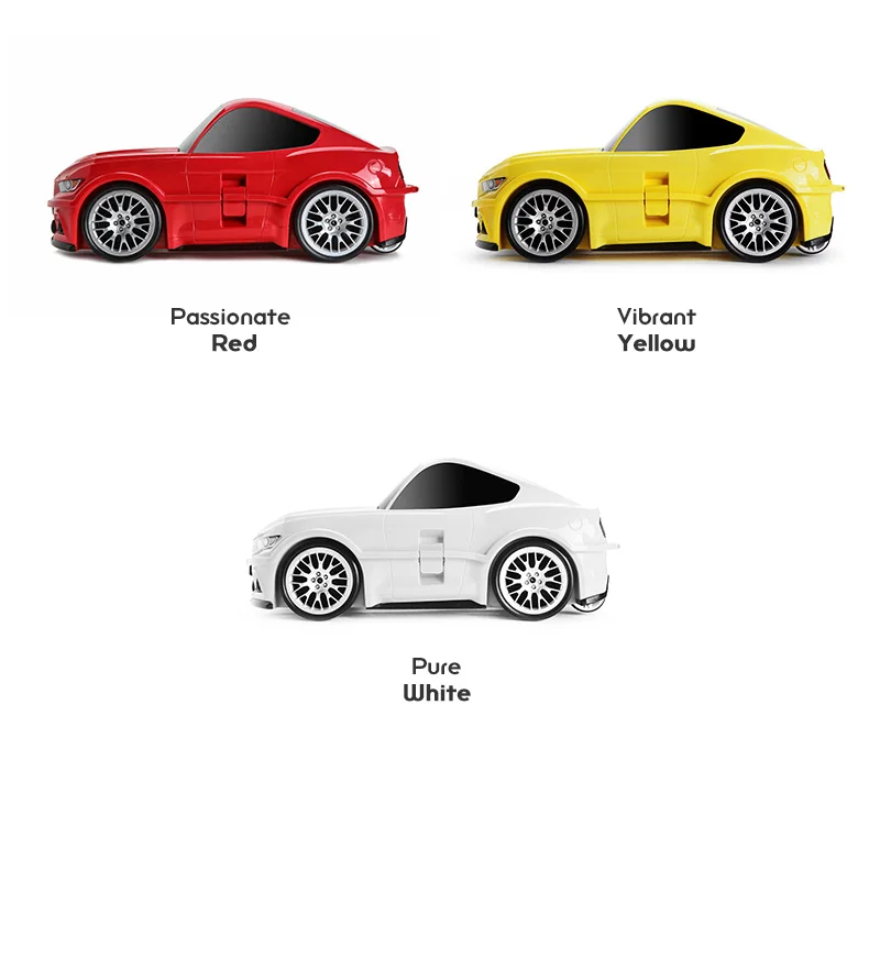 Mustang Автомобильный багажник детские игрушки мультфильм для мужчин и женщин детский подарок на день рождения Дорожный чемодан