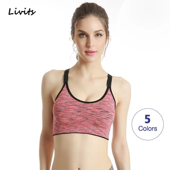 

Women's Sports Bra Camouflage Push Up Crop Tops Underwear Shockproof Running Athletic Fitness Training Gym Wear Sexy For Female
