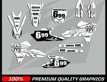 

Full set of Stickers Kits Customized Graphics & Backgrounds Decals For Yamaha YZ250F YZF250 2014 2015 2016 2017 2018 250YZF