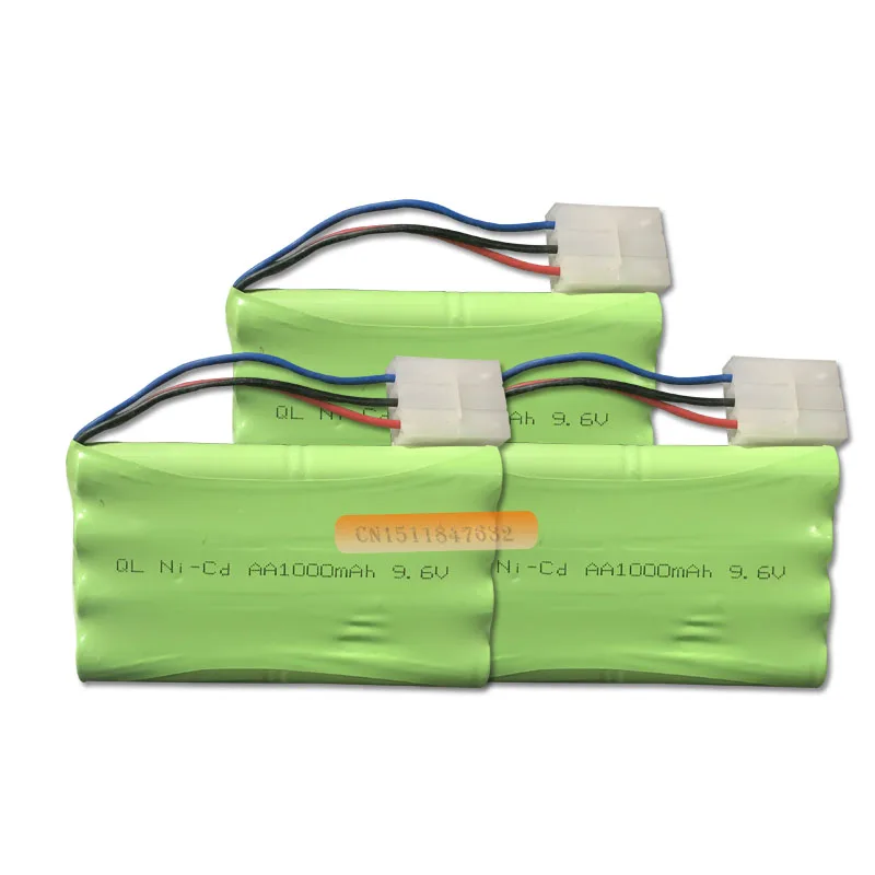 9,6 V 1000mAh Ni-CD Батарея для MZ 2050 2054 2060 2053 RC автомобиль 3PIN ключ Для плашек