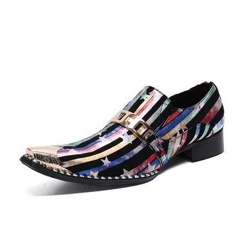 

Calzados Casual Shoes Men Genuine Leather Japanese Style Pointed Steel Toe Shoes Man Loafer Full Grain Leather Cow Leather Solid