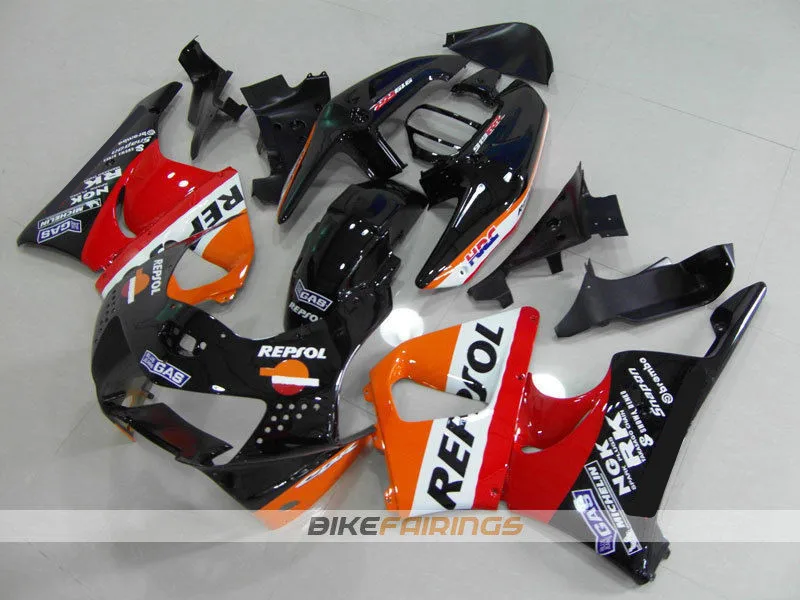 Полный мотоцикл обтекатель комплект для Honda CBR919RR CBR900RR 919 1998 1999 98 99 919RR обтекатели ABS пластик на заказ repsol