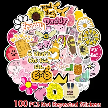 

100 Pcs Cute Stickers Pegatinas Logo Stickers Scrapbooking Papelaria Not Repeating Simple Style Corgi Sticker Flakes TZ068G