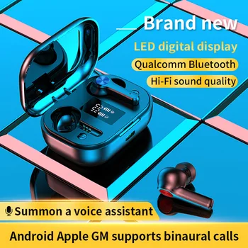 

In-Ear Wireless Touch Earbuds Bass Stereo HiFi 9D Surround Music Headset Bluetooth 5.0 TWS Earphones Headphones For Xiaomi