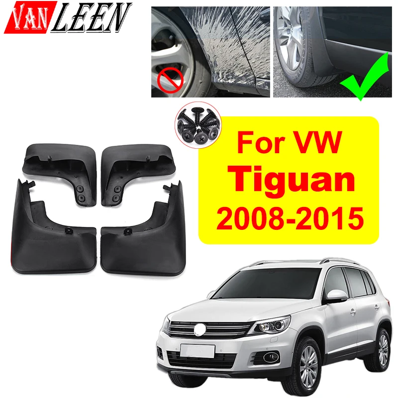 

4 шт., Автомобильные Брызговики для Volkswagen VW Tiguan 2008 2009 2010 2011 2012 2013-2015