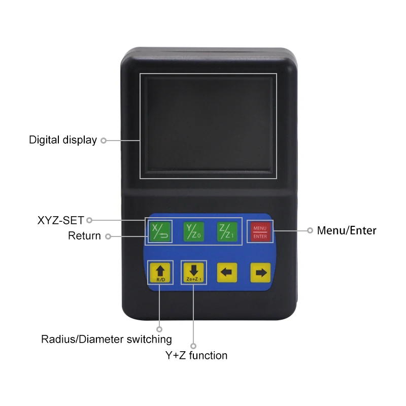TTL LCD 2 осевой цифровой индикации DRO/цифровой дисплей/цифровая система