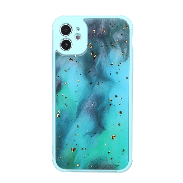 Vintage Glitter Gold Foil Phone Case For iPhone Tweggo