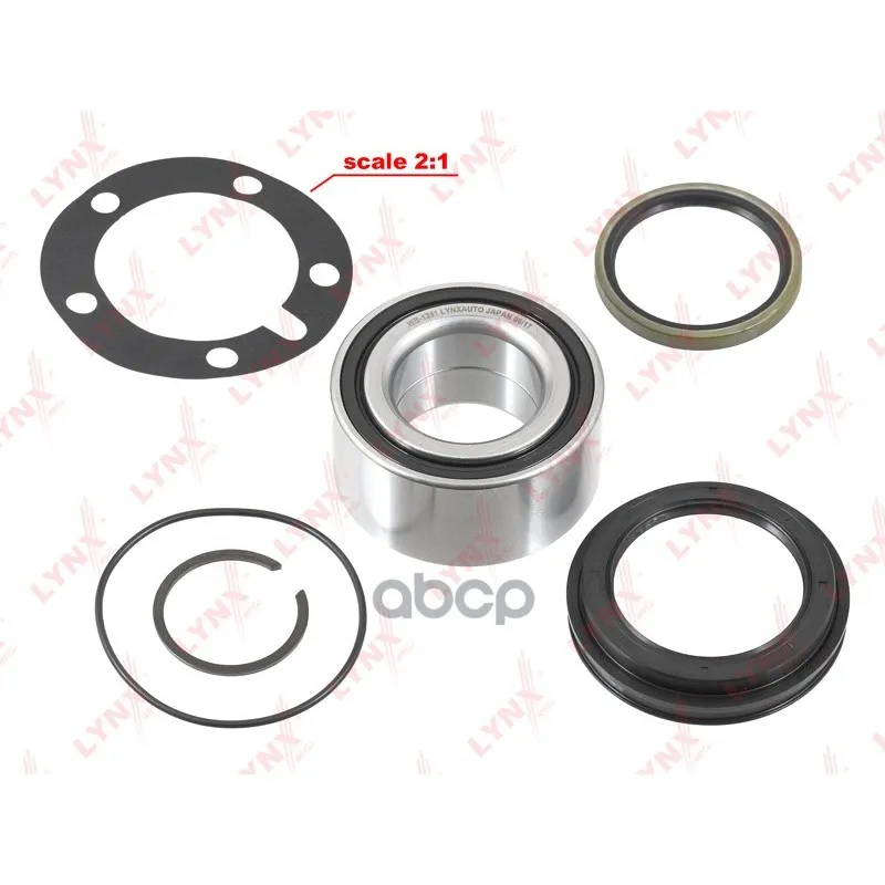 Подшипник Ступичный | Зад Прав/Лев Toyota Land Cruiser (_j1_) 98-07 / Dyna (_y2_) 01- Lexus Lx470 02-07 LYNXauto арт.