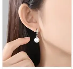

C739 925 Silver Personalized earring For Women 5A+Cubic Zirconia Stone earring