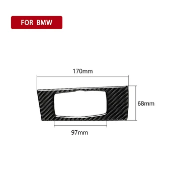 

Carbon Fiber Headlight Switch Button Sticker Trim For BMW X5 E70 X6 E71 2008-13 Headlight Switch Button Trim