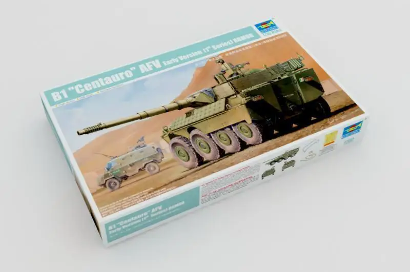 

Trumpeter 01563 1/35 B1 "Centauro" AFV Early Version (1st Series) w/ROMOR Model