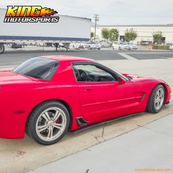 

Fit For 97-04 Chevy Corvette C5 IKON Style Side Skirts - Carbon Fiber (CF)