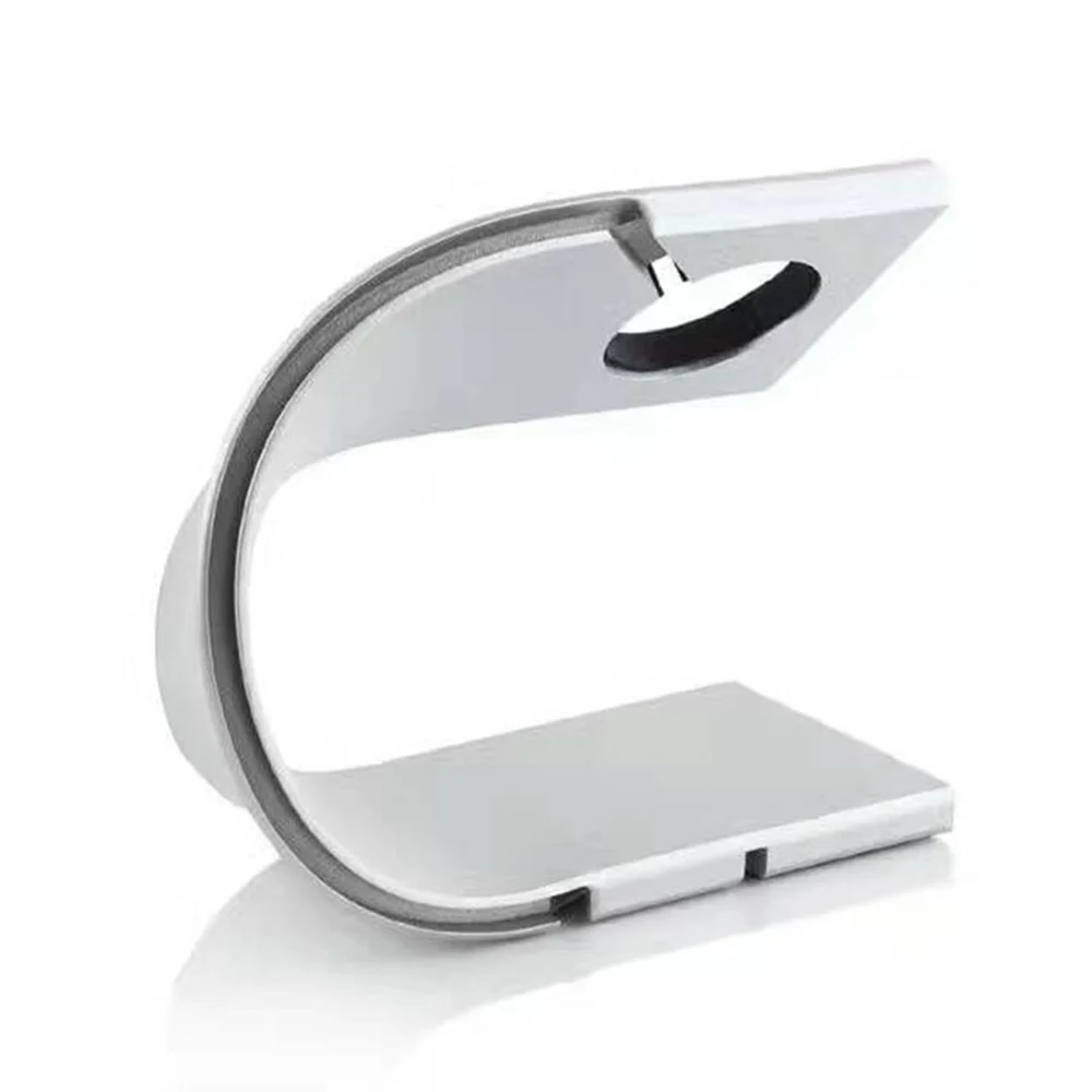 Смарт-часы держатель для Apple Iwatch u-образные алюминиевые умные часы из сплава зарядный кронштейн металлическое Зарядное устройство Док-станция Подставка портативный