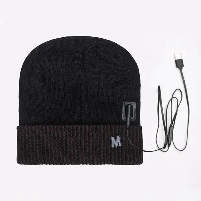 Heated Hat Winter Beanie Skull Cap for 