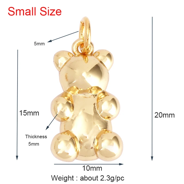 Jewelry Supplies Wholesale Mini Charms  Mini Gold Color Necklace Charms -  Gold Color - Aliexpress