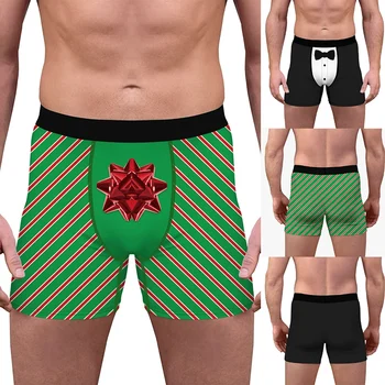 

Fashionable Printing Men'S Fashionable Breathable Underwear Sterile Comfortable Inner Wear Boxer Briefs