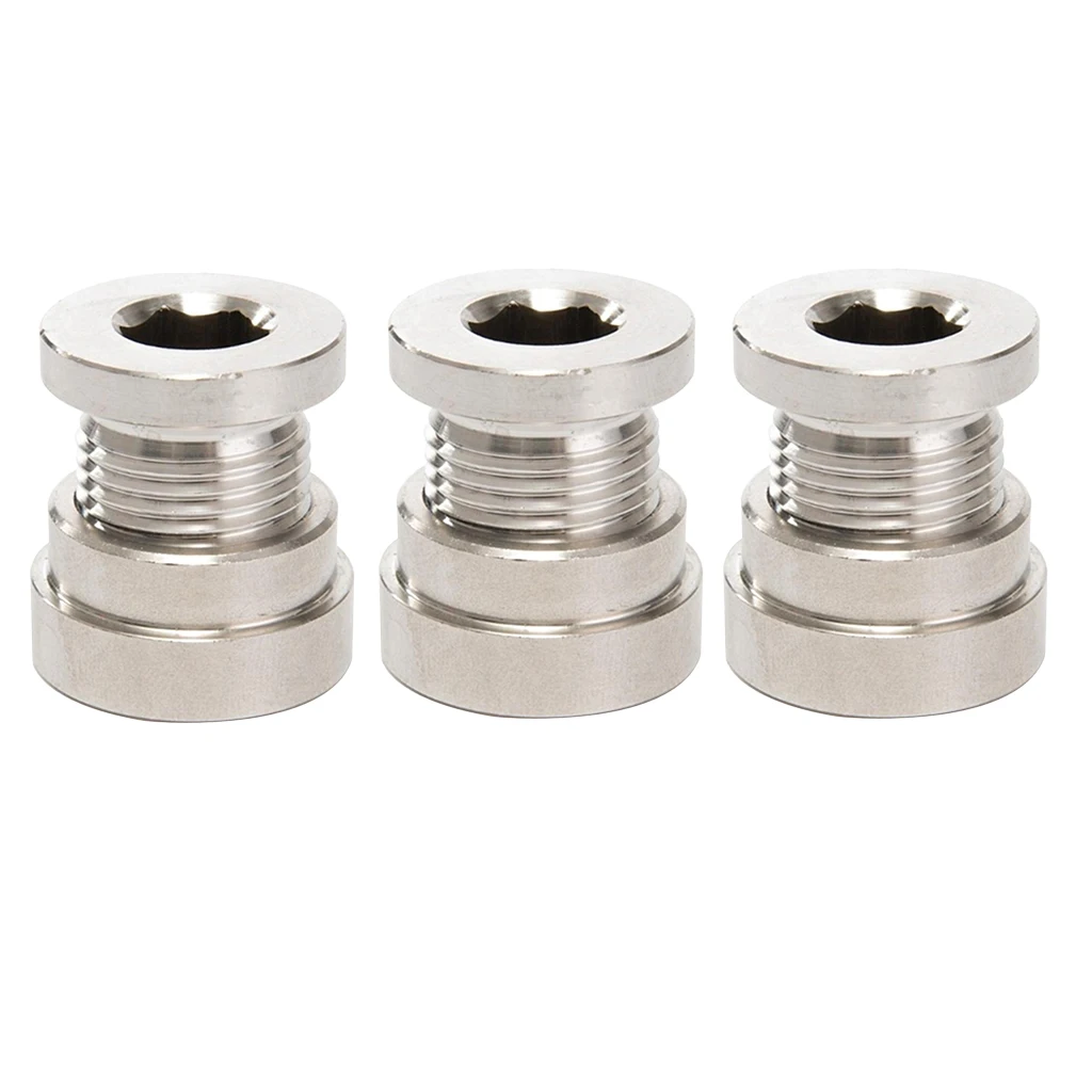 3 pcs Universal O2 Sensor Nut, for Exhaust Systems with M18 x 1.5 Sensor Holes