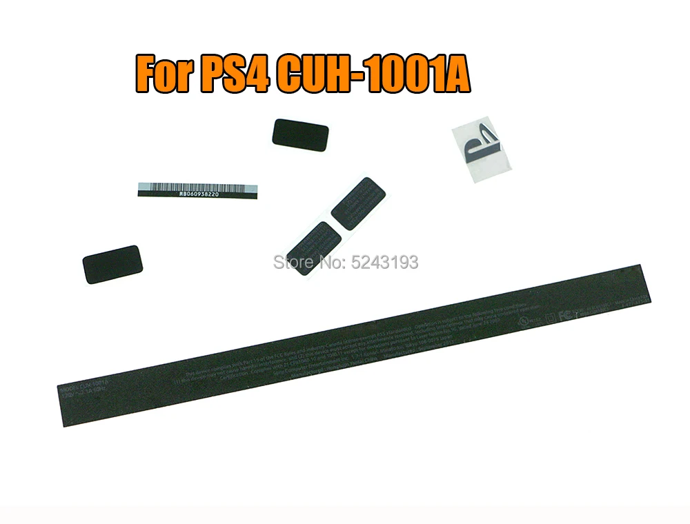 Сменный хост печать наклейка ярлык для корпуса Sony Playstation 4 Shell ярлыков ps4 чехол