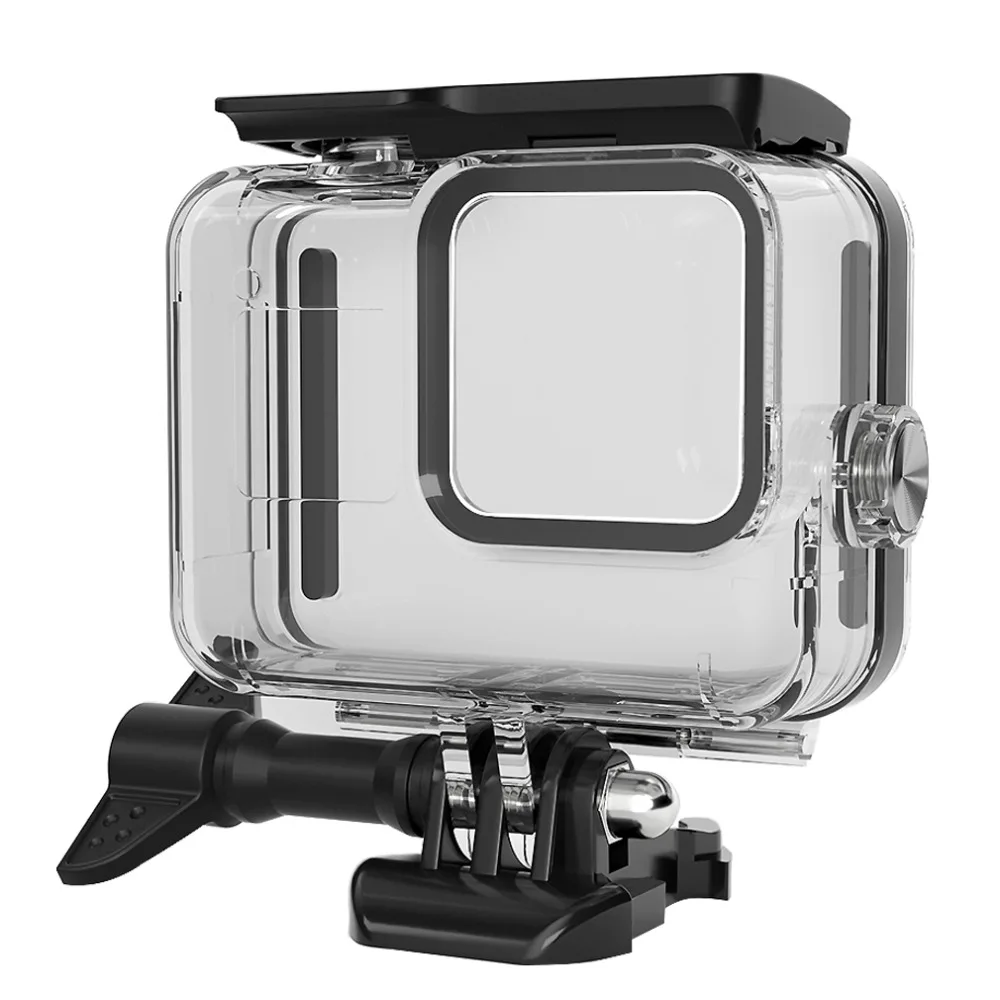 60 м водонепроницаемый чехол для GOPRO Hero 8 Black Hero 8 Водонепроницаемый защитный корпус водонепроницаемый корпус 30 м с кронштейном