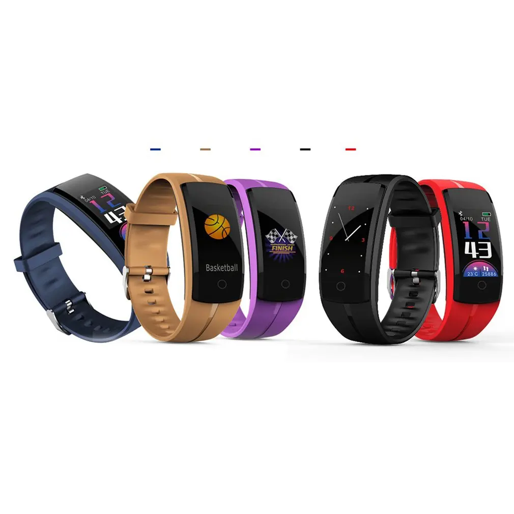 OLOEY smartbracelet QS100 фитнес-трекер цветной экран умный Браслет пульсометр измеритель артериального давления браслет для здоровья
