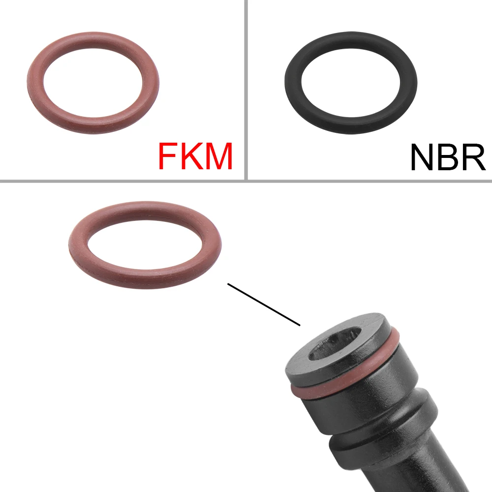 AN6 AN8 AN10 Straight Anoized Aluminum Oil Fuel Swivel Hose Straight Hose End Oil Cooler Kits Black 6AN