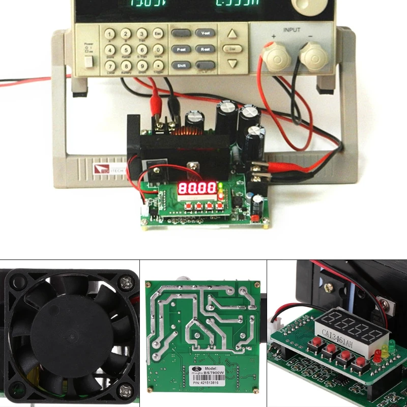 B900W DC Step-up Digital Control Module Boost Constant Voltage Current Converter