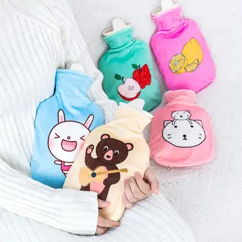 

Cartoon Bear Hot Water Bottle Bag Hand Feet Warming Relaxing Heat Cold Outdoor Home Handbags Necessary