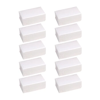 

10 Packs Paper Napkins Serviettes Home Table Toilet Tissue Draw Paper White Toilet Tissue Portable Car Home Party Napkins