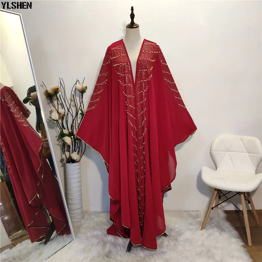 Muslim Dress African Dresses for Women Clothes Plus Size Dashiki Diamond African Dress Hijab Abayas Dubai Robe Africa Clothing 21