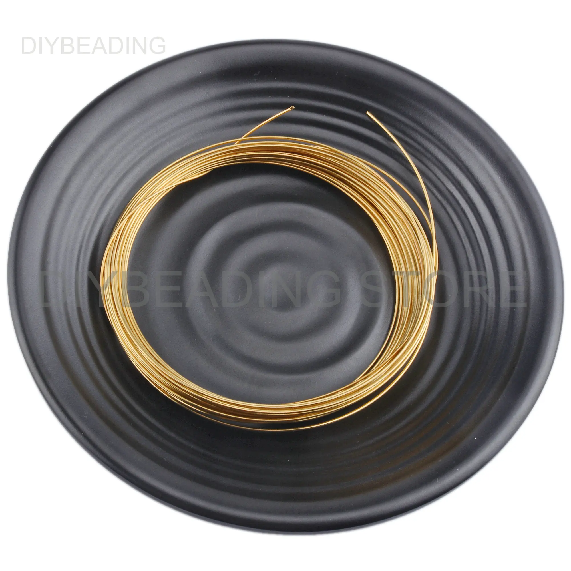 Wrapping Wire for Jewelry Making Solid Half Hard Brass Smooth Round 18 20 22gauge Wire for Ring Necklace Bracelet Earring Making