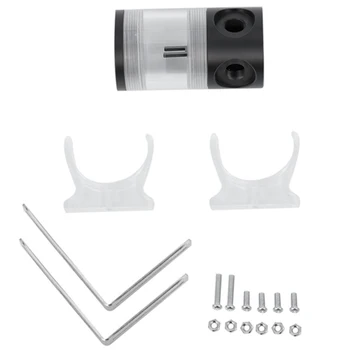 

PC Water Cooling Kit 50mm Diameter G1/4inch Cylinder Reservoir Tank 9cm for Computer Water Cooling