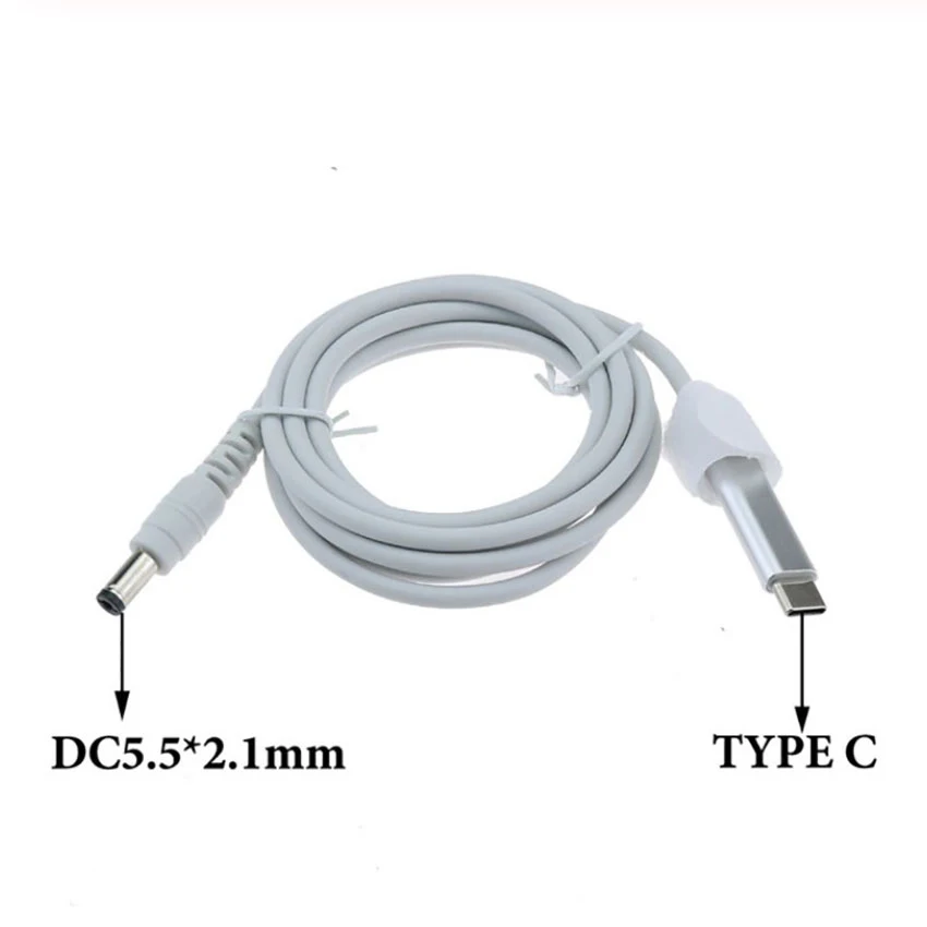 Dual-Tone USB-C to Multi-Tip DC Power Converter Cable