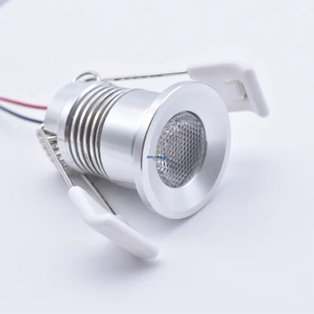 

4PCS/Lot 12V 4W Ceiling Lights IP65 Waterproof Cuthole D25MM Cabinet LED Lamp Dimmable 30 Degree Warm White