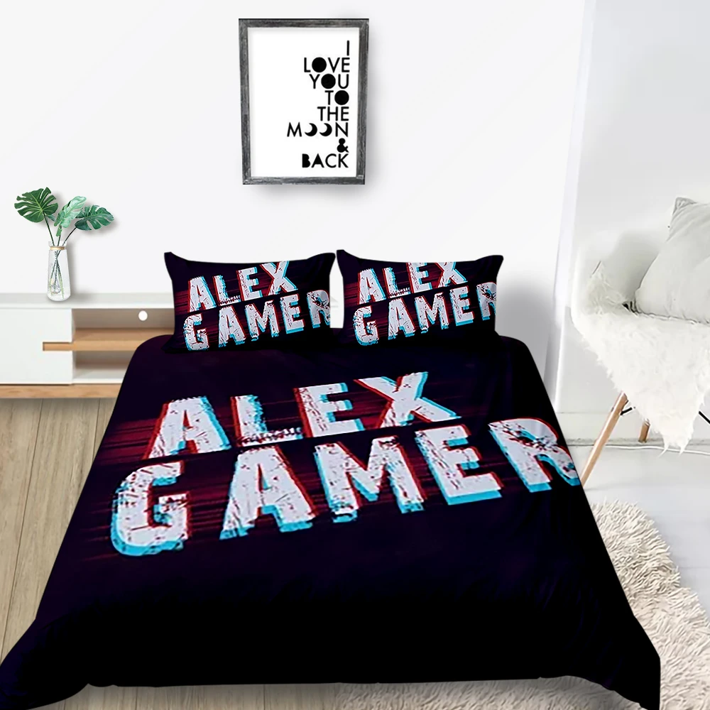 Gamer Bedding Set Cool Style Creative Classic Simple Duvet Cover Queen King Twin Full Single Double Unique Design Bed Set Bedding Sets Aliexpress