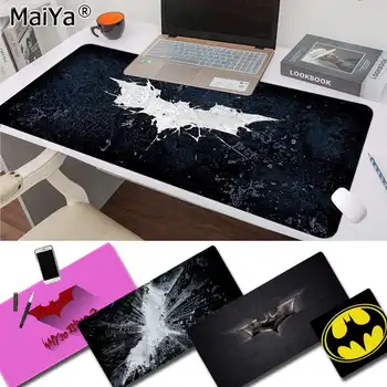 

Maiya Hot Sales Batman logo Rubber PC Computer Gaming mousepad Free Shipping Large Mouse Pad Keyboards Mat
