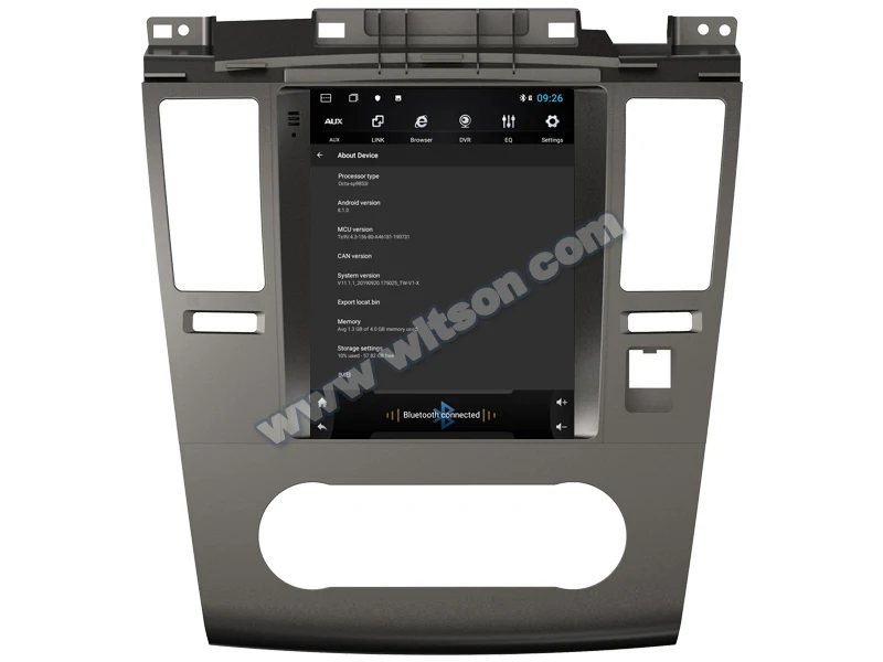 WITSON вертикальный экран Android автомобильный dvd с gps для NISSAN TIIDA 2008-2011 Автомобильный Радио dvd gps автомобильный аудио плеер Автомобильный gps для NISSAN