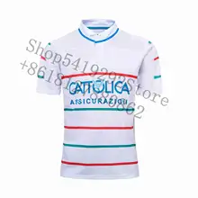 /20 LTALY регби вдали Реплика голубая Джерси Размер: S-3XL заказное имя и номер заказ 10 штук за 1 шт