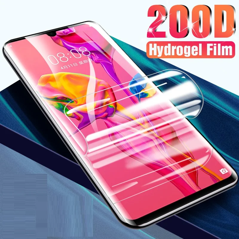 Полностью Гидрогелевая пленка для LG V30 Plus Защита экрана Velvet V40 Q60 K50S K50 S V30Plus LGVelvet