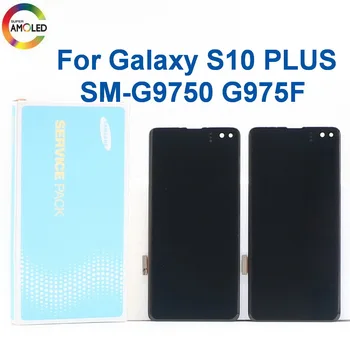 

Original 6.4'' SUPER AMOLED For SAMSUNG Galaxy S10 PLUS S10+ SM-G9750 G975F LCD Display Touch Screen Digitizer With Dead pixel